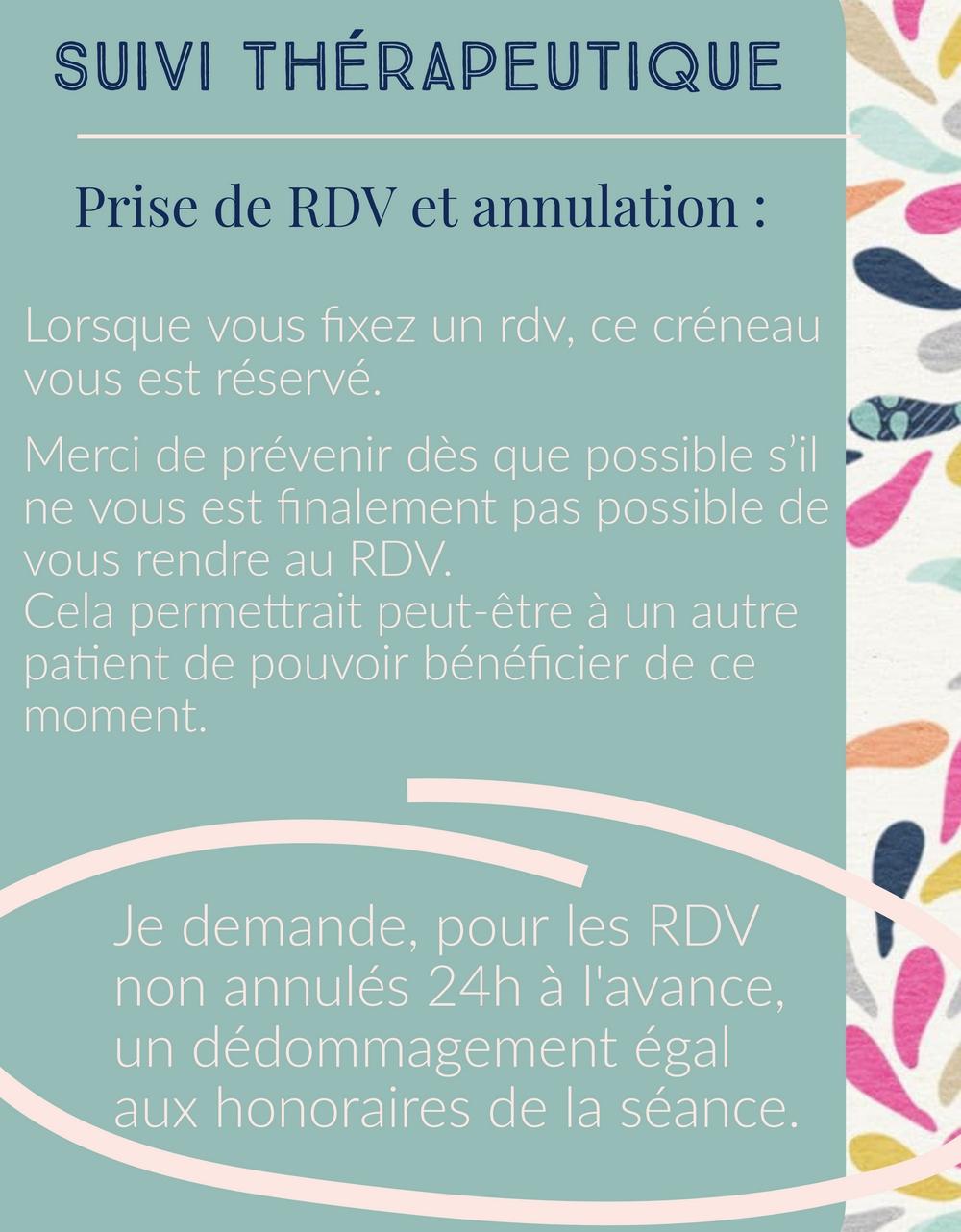 Regle annulation de rdvok